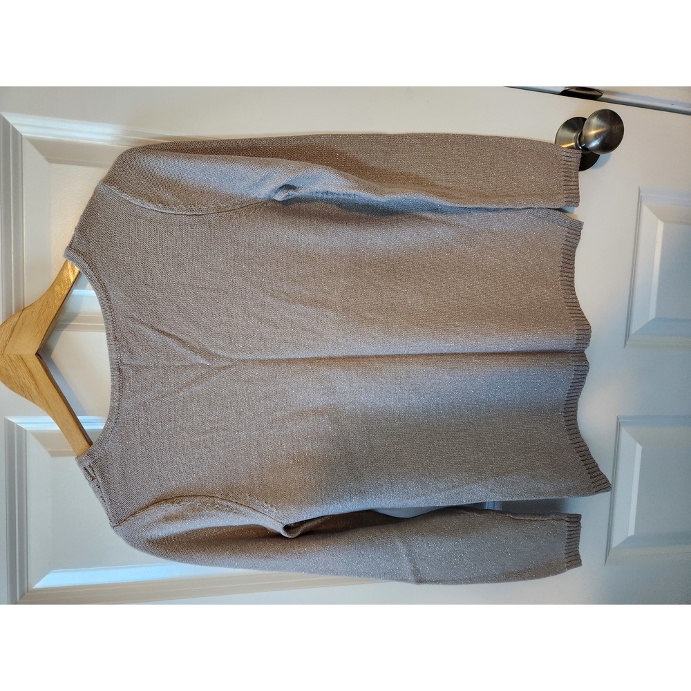 Talbots Metallic Sweater SP - Picture 4 of 5